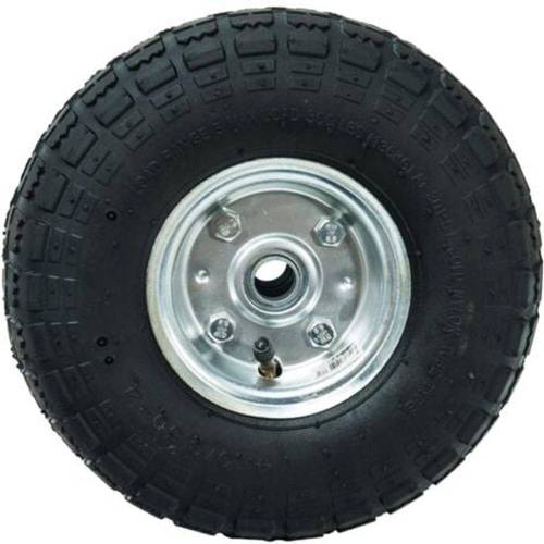 Roue Gonflable 260x85 - Moyeu 20 mm avec Réduction 16 mm - Résistante et Durable - D-Work