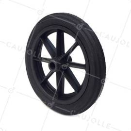 Roue Increvable 360 mm – Résistante et Durable – Idéale pour Chariots et Remorques - RIBIMEX