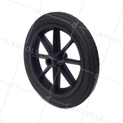 Roue Increvable 360 mm - Résistante et Durable - Idéale pour Chariots et Remorques - D-Work