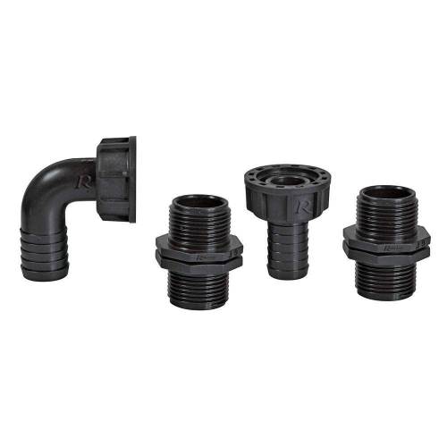 Kit Raccord Pompe 1 po Droit et Coude - Raccordement Efficace et Pratique - D-Work