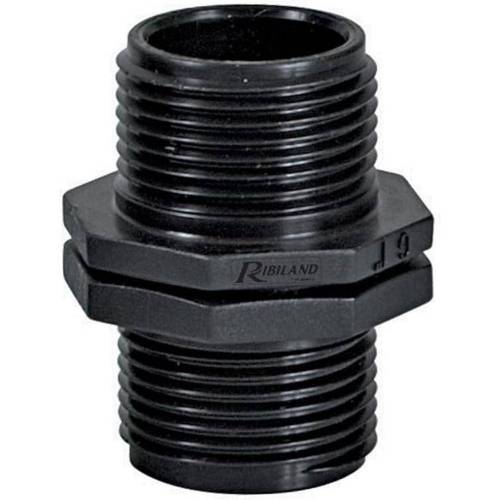 Raccord Réduction 1"x1" Male/Male – 1" – Acier – Connexion Fiable et Durable - RIBIMEX