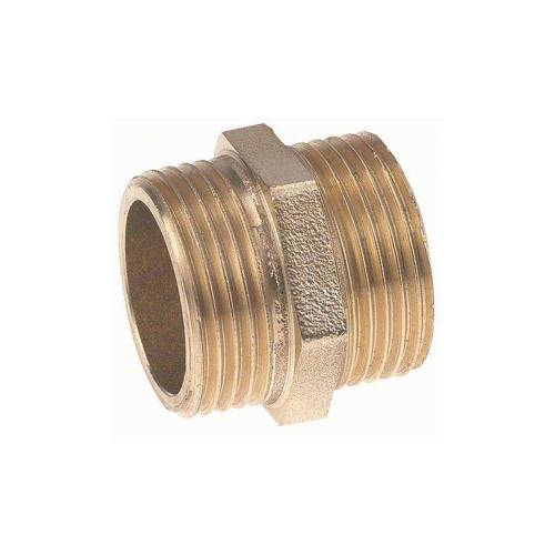Mamelon Double Male 1/4" – Laiton – Connexion Sécurisée et Durable - RIBIMEX