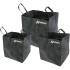 Lot de 3 Sacs de Jardin 70L / 100L / 170L – Multifonctions – Pratiques pour le Jardinage - RIBIMEX