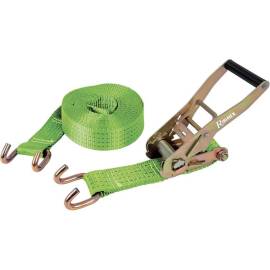 Sangle d'Arrimage à Cliquet 50mm x 9m – 2000/4000 kg – Résistante et Pratique - RIBIMEX