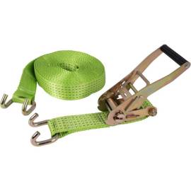 Sangle d'Arrimage à Cliquet 50mm x 12m – 2500/5000 Kgs – Résistante et Pratique - RIBIMEX