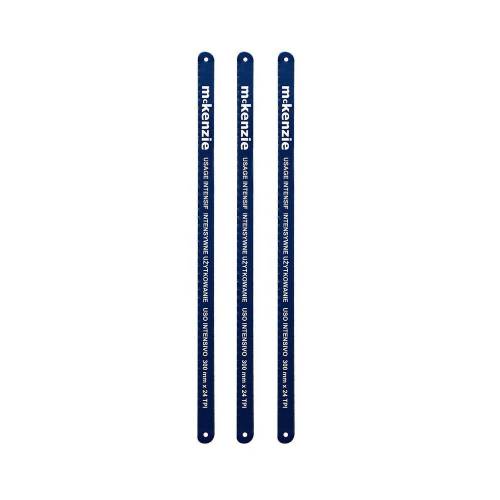Lot de 3 Lames Bois et Métal 30 cm – Polyvalentes et Durables – Idéales pour Découpe Précise - RIBIMEX