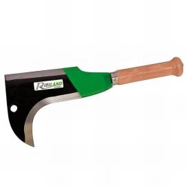 Serpe Deux Taillants – Manche Bois – Outil de Jardinage Précis – Idéal pour Tailler et Élaguer - RIBIMEX