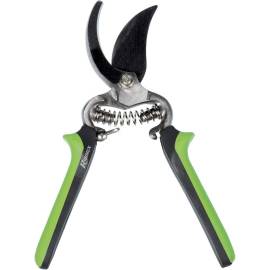 Sécateur 8 po - Lames Courbées - Poignée Bi-Mat. - Précision et Confort de Utilisation - D-Work