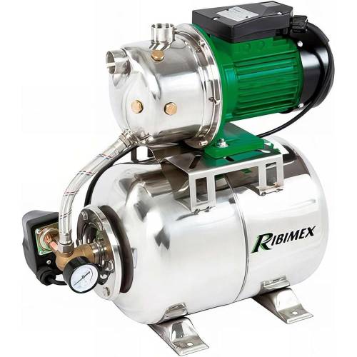 Pompe Surpresseur 50L – Tout Inox, Performante et Durable – Idéale pour l'Approvisionnement en Eau - RIBIMEX