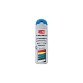 Marqueur Peinture Bleu Fluo 500 ml - 500 ml - Couleur Fluorescente - Idéal pour Marquage Visuel - D-Work