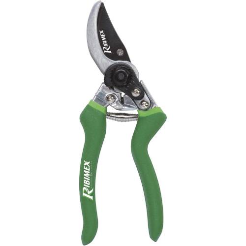 Sécateur 8" – Alu, Lame Courbée – Précision et Confort d'Utilisation - RIBIMEX