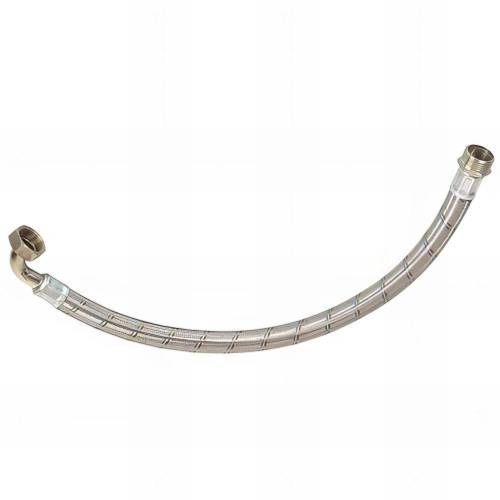 Tuyau Tressé Flexible 70 cm 1"M x 1"F – Flexible et Résistant – Idéal pour Connexions Hydraulique - RIBIMEX
