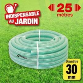 Tuyau Annelé Translucide 25M Ø38 mm – Flexible et Résistant – Idéal pour Divers Usages - RIBIMEX