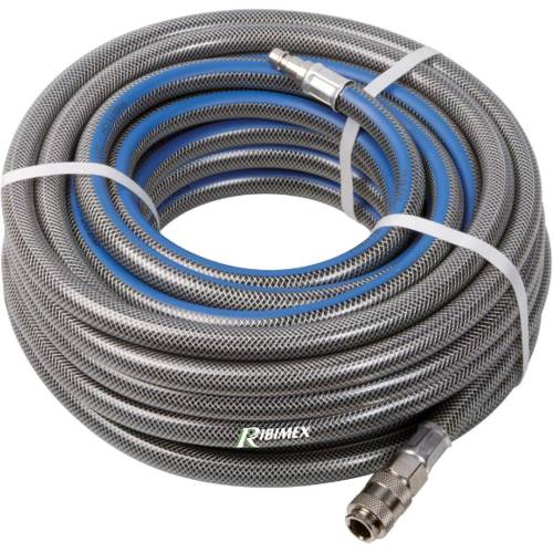 Tuyau Air 15m 10x17 mm - Raccordé - Flexible et Résistant - Idéal pour Compresseurs - D-Work