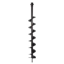Mèche 100 mm x 80 cm pour Tarrière Thermique et Électrique – Outil de Perçage – Performance Optimale et Efficacité - RIBIMEX