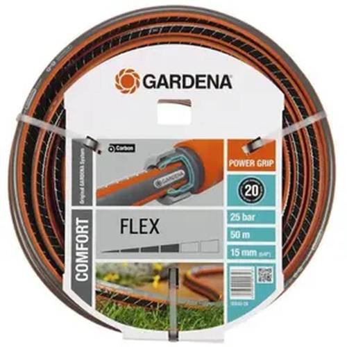 Tuyau Tricot Antiv 50m D.15 mm - Gris - Résistant et Flexible - Idéal pour Applications Diverses - D-Work