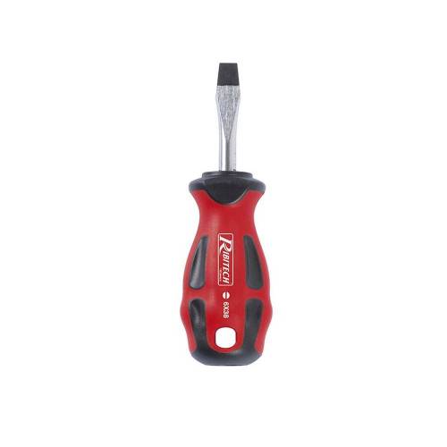 Tournevis Plat 6 x 38 mm - Aimanté - Précision et Pratique - Acier Traité - D-Work