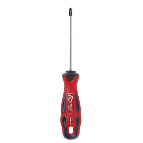 Tournevis Pozidriv PZ2 6x100 Aimanté - Précision et Pratique - Acier Traité - D-Work