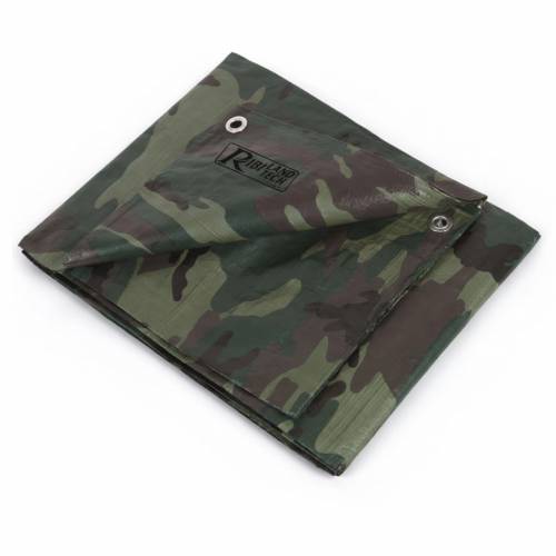 Bâche Camouflage 3,6x5 m – 130 g/m² – Résistante et Imperméable – Protection Efficace - RIBIMEX