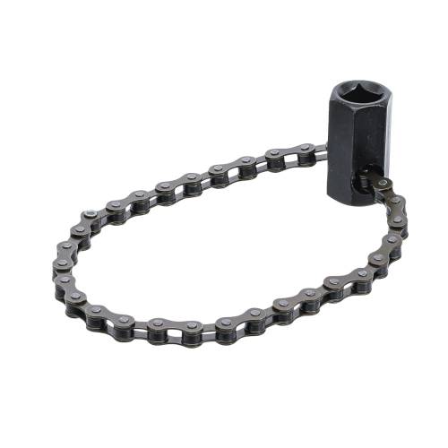 Clé à Filtre d Huile Universelle Chaîne 12,5 mm (1/2 ) - 100 mm - Précision et Polyvalence - BGS