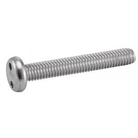 100 Vis à métaux tête cylindrique inviolable 6x16 mm - Inox A2 - Sécurité et durabilité - ACTON