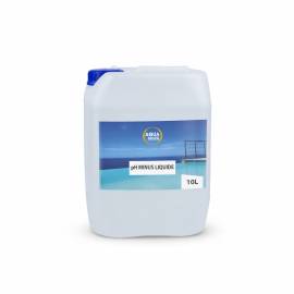pH Moins Pour Piscine 10 l - Solution Acide 15% - Régulation Facile et Efficace du pH - D-Work