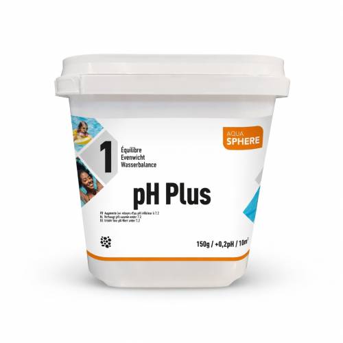 pH Plus pour Piscine 20 l - Correction pH Inférieur à 7.2 - D-Work