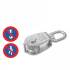 1 Poulie Simple 50 mm - Inox A2 - D-Work