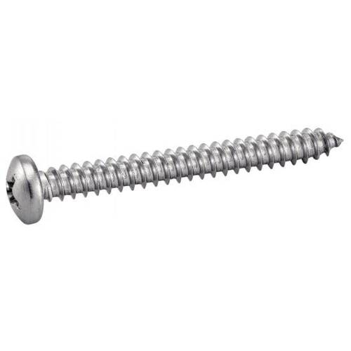 200 Vis à tôle tête cylindrique large Phillips 2,9x19 mm - Inox A2, norme DIN 7981 - Résistantes et durables - ACTON
