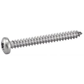 200 Vis à Tôle Tête Cylindrique Large Pozidriv 2.2 x 6.5 mm - DIN 7981 - Inox A2 - D-Work