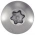 100 Vis de Pentures Tête Cylindrique Large Six Lobes 7 x 50 mm - Inox A4 - D-Work