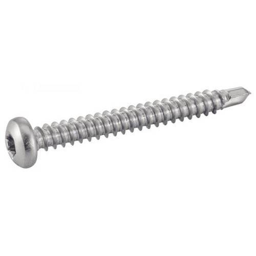 250 Vis autoperceuses tête cylindrique 4,8x50 mm - Acier zingué, norme DIN 7504 M - Fixation rapide et résistante - ACTON
