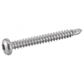 250 Vis Autoperceuses Tête Cylindrique Six Lobes 5.5 x 80 mm - DIN 7504 M - Acier Zn - D-Work