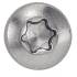 250 Vis Autoperceuses Tête Cylindrique Six Lobes 4.8 x 80 mm - DIN 7504 M - Acier Zn - D-Work