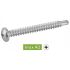 200 Vis autoperceuses tête cylindrique Phillips 3,5x19 mm - Inox A2, norme DIN 7504 M - ACTON