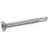200 Vis autoperceuses tête fraisée carrée 3,5x13 mm - Inox A2, norme DIN 7504 O - Résistantes et durables - ACTON