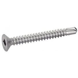 200 Vis autoperceuses tête fraisée carrée 3,5x19 mm - Inox A2, norme DIN 7504 O - ACTON