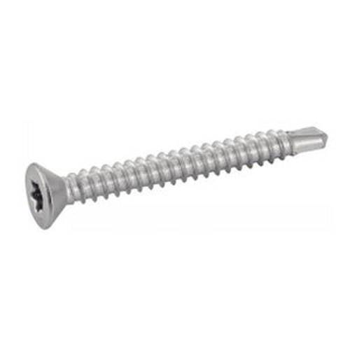 200 Vis autoperceuses tête fraisée 4,8x13 mm - Inox A2, DIN 7504 O - Résistantes et durables - ACTON