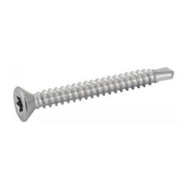 200 Vis autoperceuses tête fraisée 4,8x32 mm - Inox A2, DIN 7504 O - Résistantes et durables - ACTON