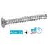 500 Vis autoperceuses tête fraisée Phillips 3,5x13 mm - Acier zingué DIN 7504 O - ACTON
