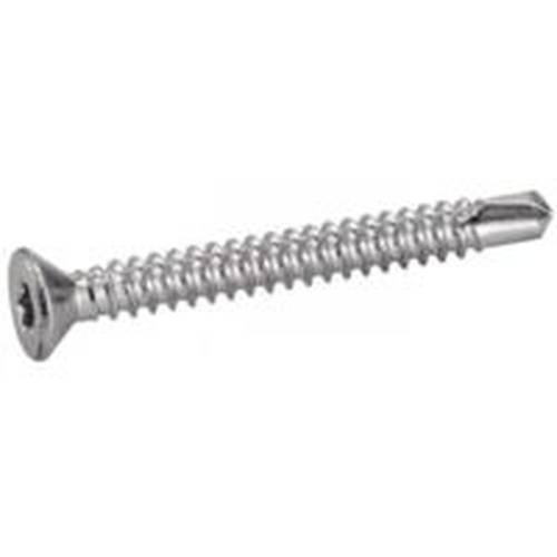 250 Vis Autoperceuses Tête Fraisée Six Lobes 4.8 x 70 mm - DIN 7504 O - ISO 15482 - Acier Zn - D-Work