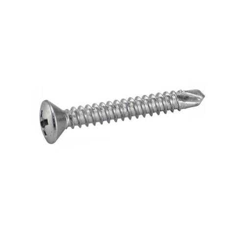 500 Vis autoperceuses tête fraisée bombée Phillips 4,2x16 mm - Acier zingué, norme DIN 7504 R - ACTON