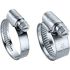 10 Colliers de serrage bande non perforée 9 mm 90-110 mm - Inox W4 DIN 3017 - Résistants et durables - ACTON