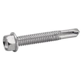 250 Vis autoperceuses tête hexagonale 5,5x60 mm - Acier zingué - Fixation rapide et résistante - ACTON
