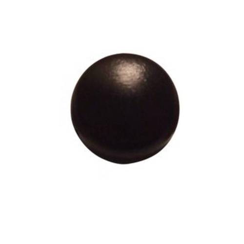 200 Caches Vis Tête Bombée D. 4.8 mm RAL 9005 Noir - Polyethylène - D-Work