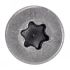 100 Vis pour Bois Tendre Tête Fraisée Six Lobes 6 x 120/50 mm - Inox A2 - D-Work