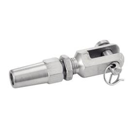 1 Embout à Chape Sertissage Manuel 4 mm - Inox A4 - D-Work