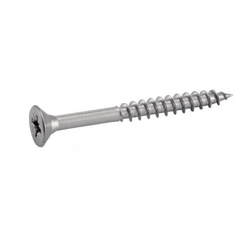 200 Vis pour bois aggloméré 4,5x45/30 mm - Tête fraisée Pozidriv - Inox A2 - ACTON