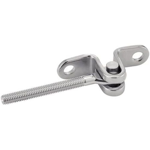 5 Embouts Filetés Mural Articulé Pas à Droite 5 mm - Inox A4 - D-Work