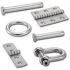 10 Vis à Anneau M16 mm - TYPE DIN 580 - UNI 2947 - Inox A4 - D-Work